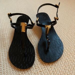 Tory Burch Pauline Cork Wedge Sandal T Thong